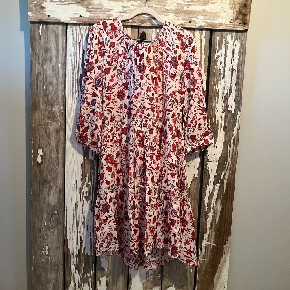 Dear John Floral Dress Size Large NWT